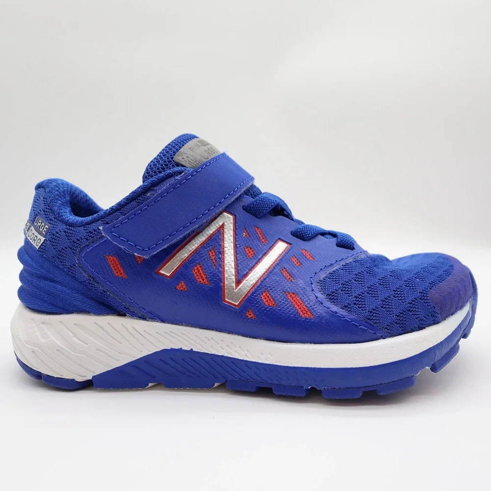 New Balance FuelCore Urge Boys 12.5 Blue Mesh Athletic Running Sneakers KVURGBRP